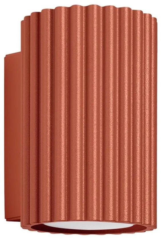 Sollux SL.1654 - Fali lámpa KARBON 1xGU10/10W/230V piros