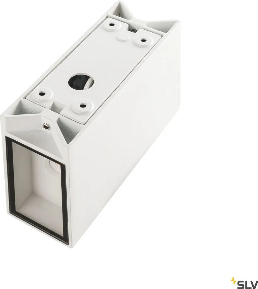 SLV 232441 QUAD Modern Kültéri Fali Lámpa Fehér LED IP44