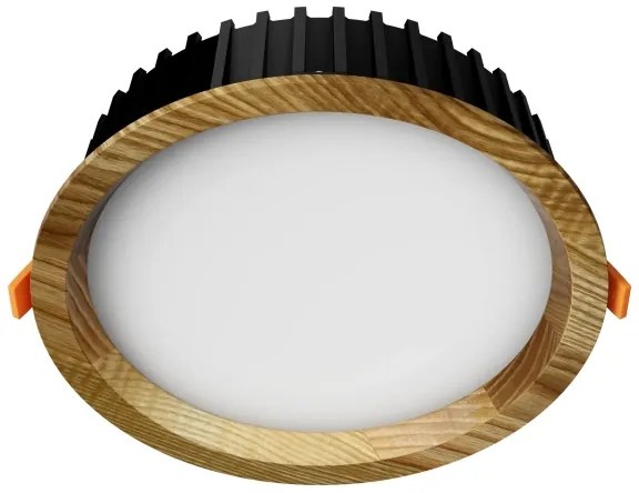 APLED - LED Lámpa RONDO WOODLINE LED/12W/230V 4000K átm. 20 cm kőris tömör fa