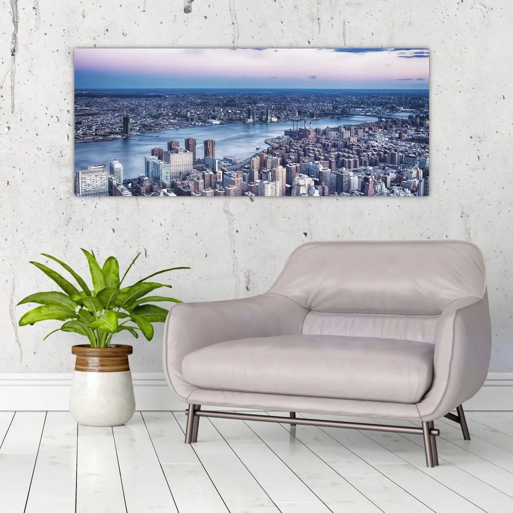 New York képe (120x50 cm)