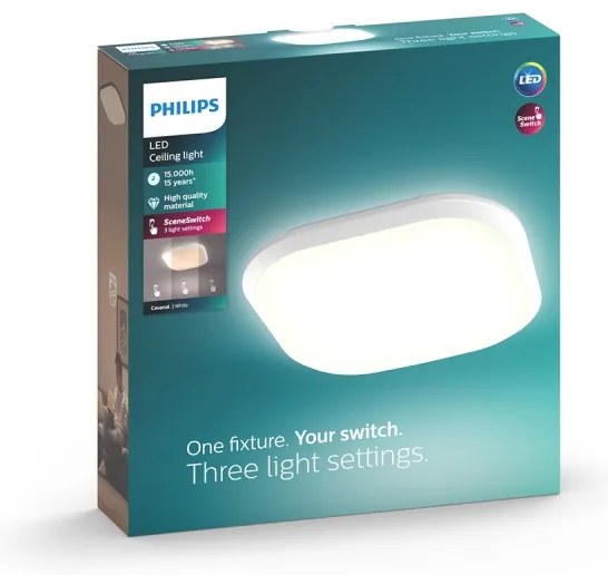 Philips 32810/31/P0 - LED Dimmelhető mennyezeti lámpa CANAVAL LED/18W/230V
