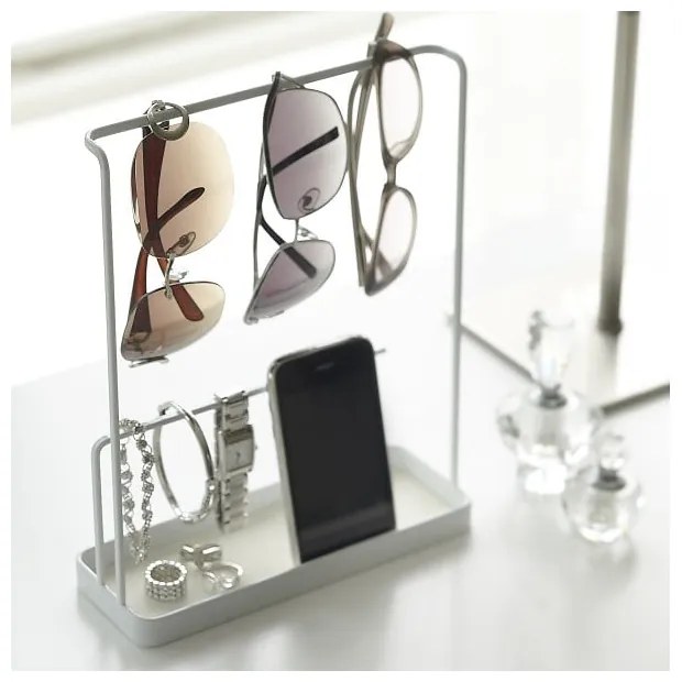 Tower fehér szemüveg- és ékszertartó állvány - YAMAZAKI
