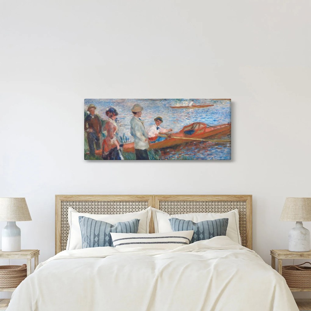 Kép - Auguste Renoir, Oarsmen at Chatou, reprodukciók (120x50 cm)
