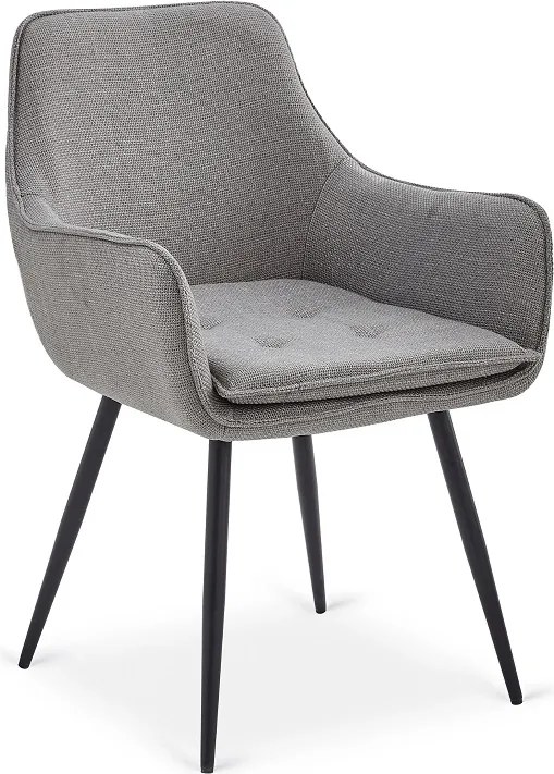 Étkezőszék EDRICK szürke szövet