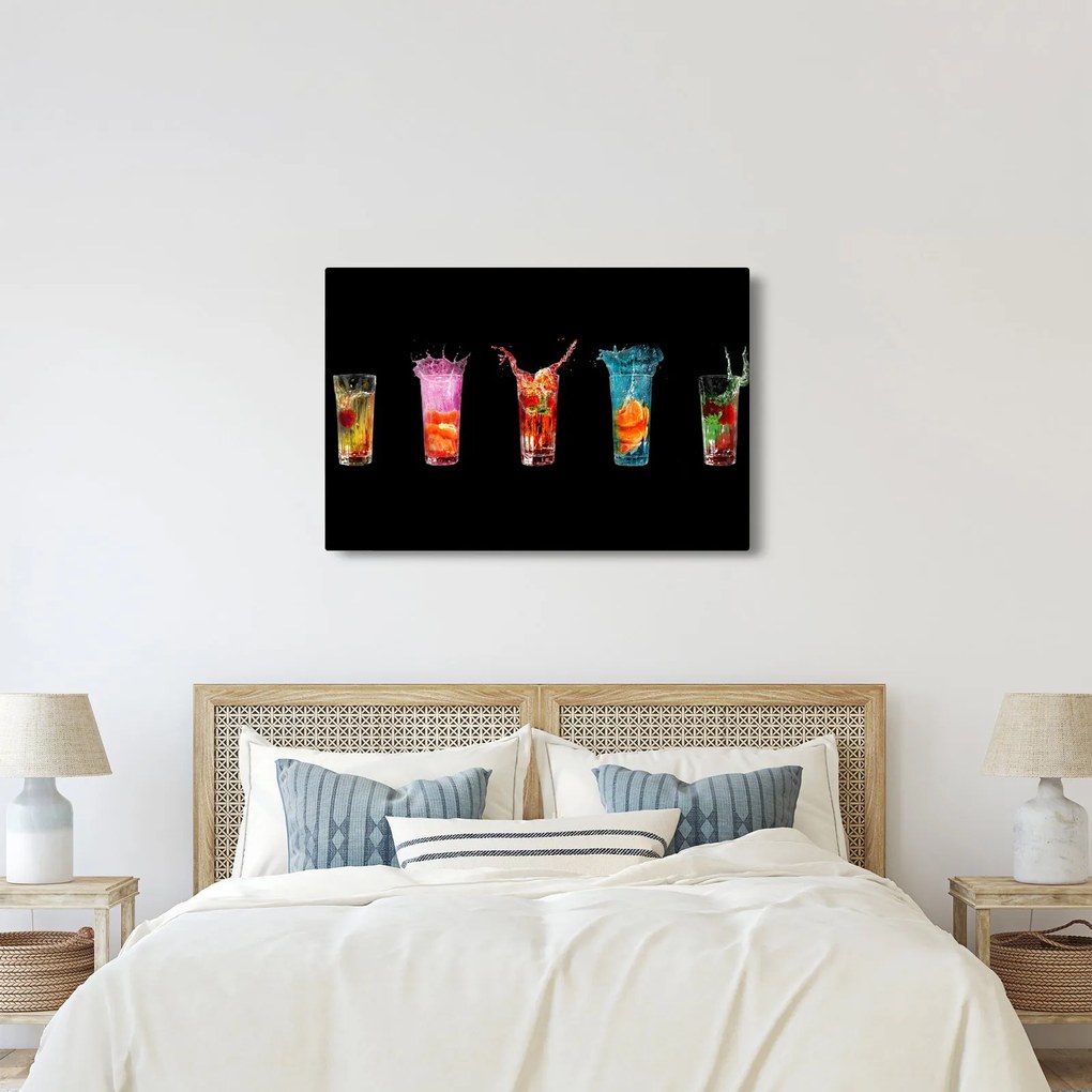 Az italok képe (90x60 cm)