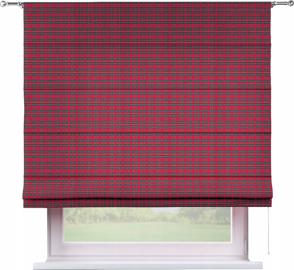 Kész római roló Torino 120x150cm piros