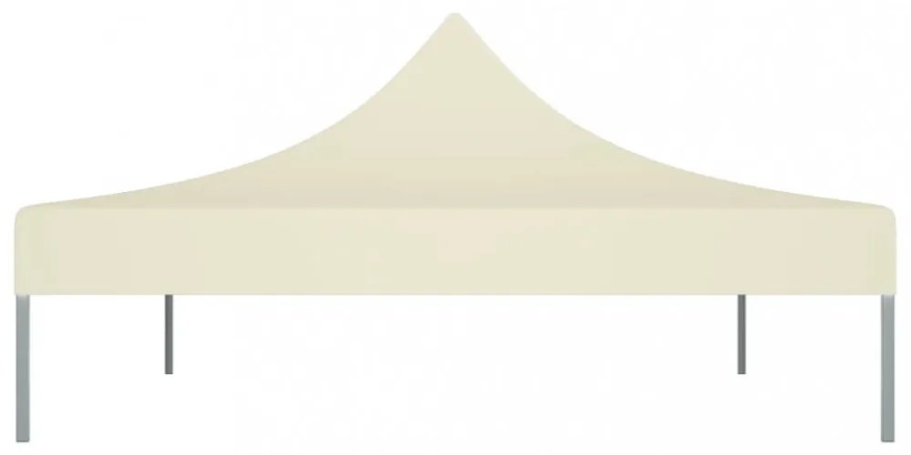krémszínű tető partisátorhoz 4,5 x 3 m 270 g/m²