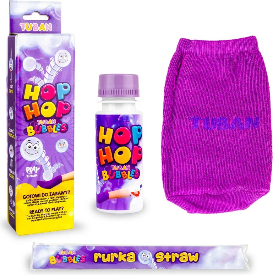 Tuban Hop Hop Set – Bouncing Bubbles szappanbuborék játék