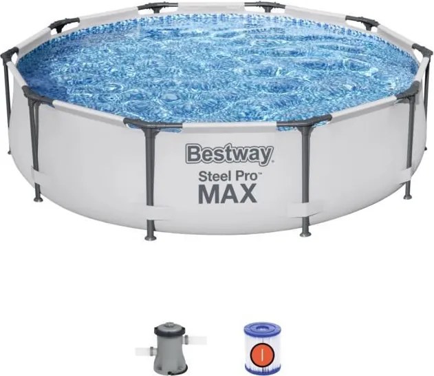 Bestway MAUI SUPERIOR fémvázas medence szett 305 x 76 cm