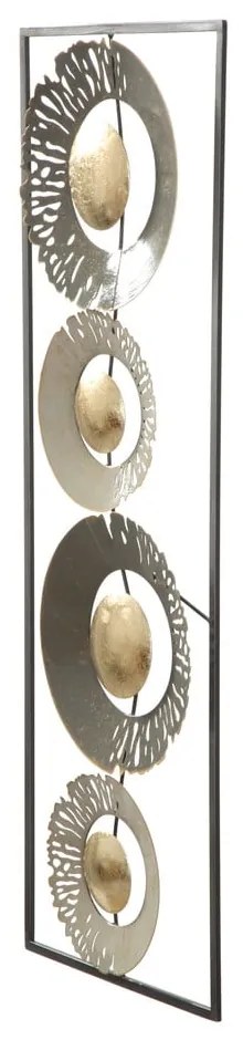 Ring fém fali dekoráció, 31 x 89,5 cm - Mauro Ferretti