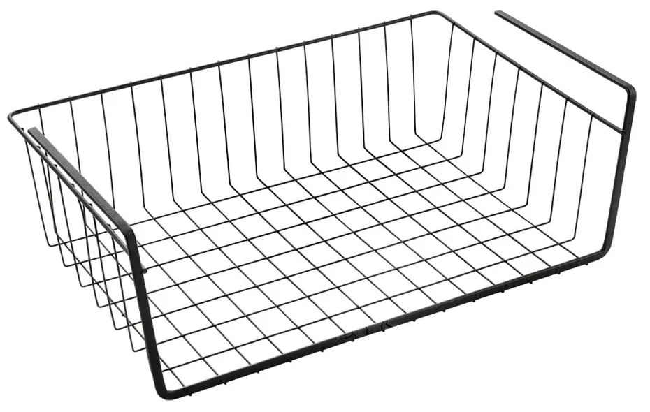 Függő rozsdamentes acél konyhai kosár 26x40 cm Kanguro – Metaltex