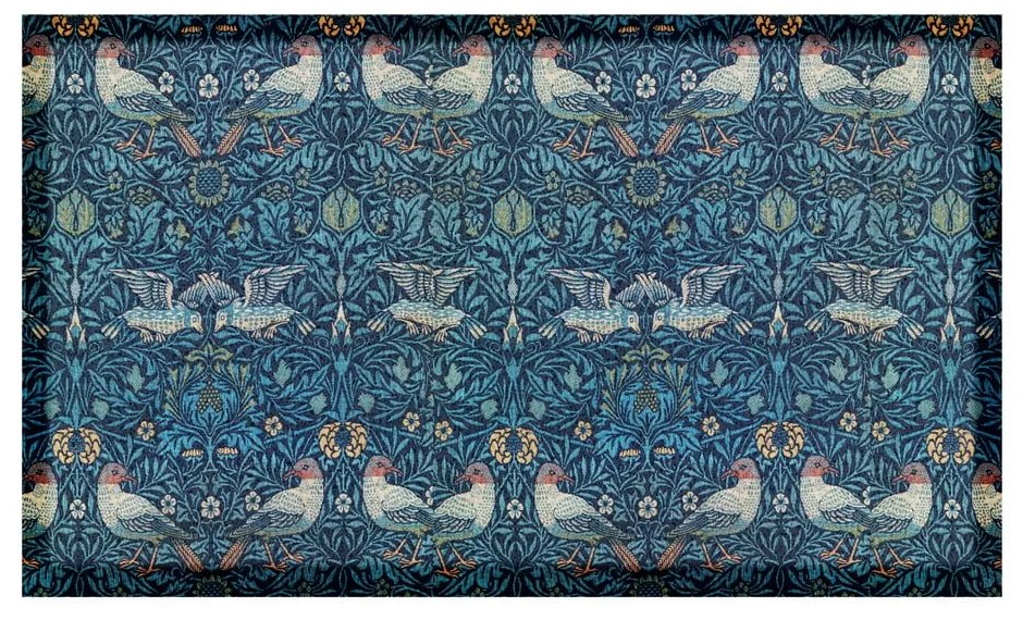 Lábtörlő 40x70 cm William Morris Bird – Artsy Doormats
