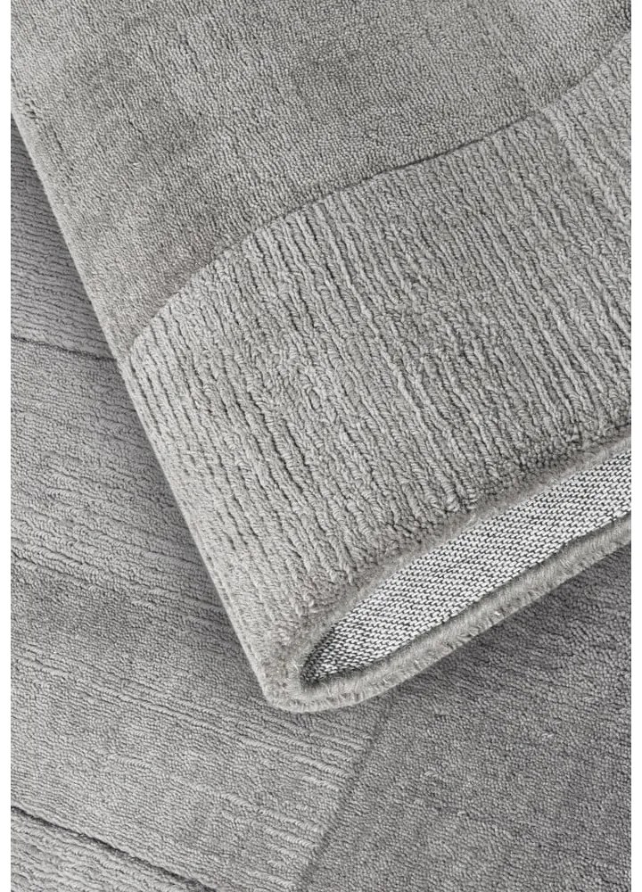Szürke kézi szövésű gyapjú szőnyeg 120x170 cm Charlotte – Villeroy&Boch