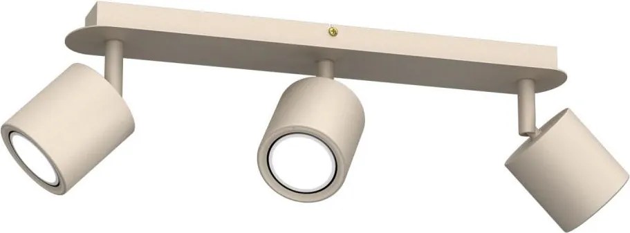 DEMIA 3xGU10/8W/230V bézs spotlámpa