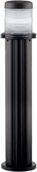 NOVOLUX 228D-G05X1A-02 OMO Modern Kültéri Állólámpa Fekete, Átlátszó E27 IP55