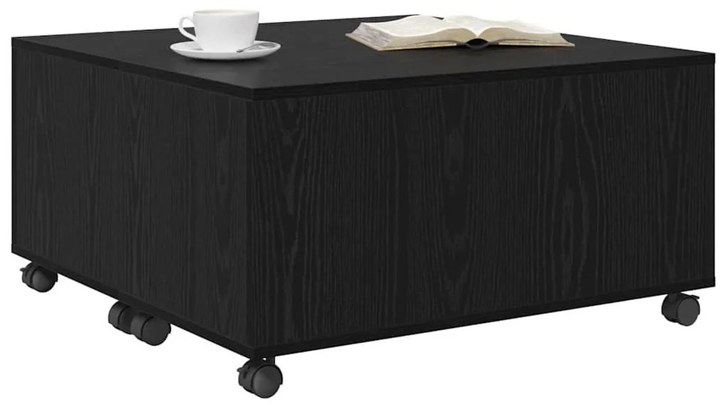 Dohányzóasztal Musta tammi 75 x 75 x 38 cm Faanyag