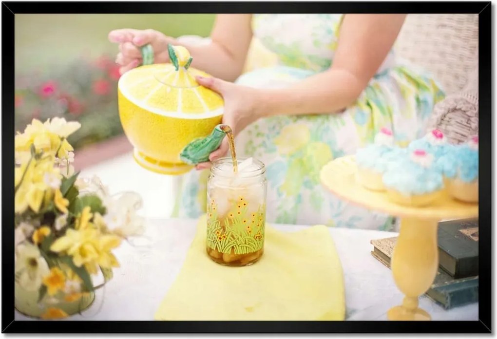 Poszterek keretben 60x40 Teáskanna