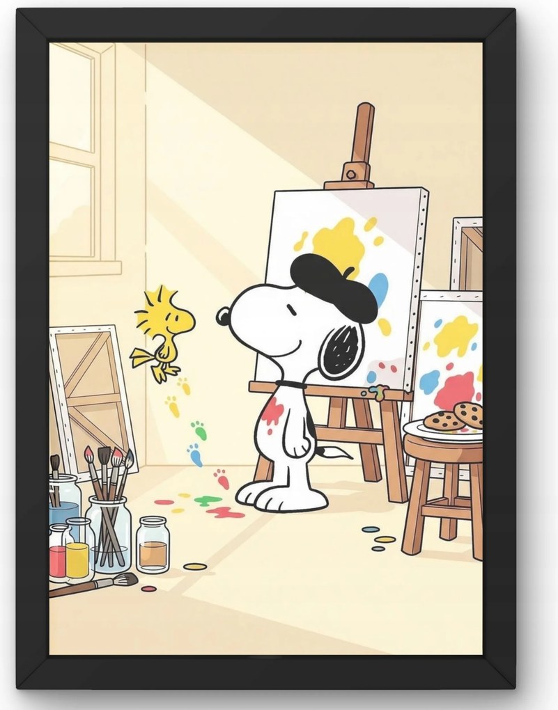 Snoopy gyerekszoba poszter A4-es méretben