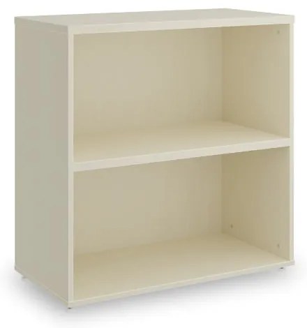 SimpleOffice alacsony szekrény 80 x 40 x 80 cm, nyír