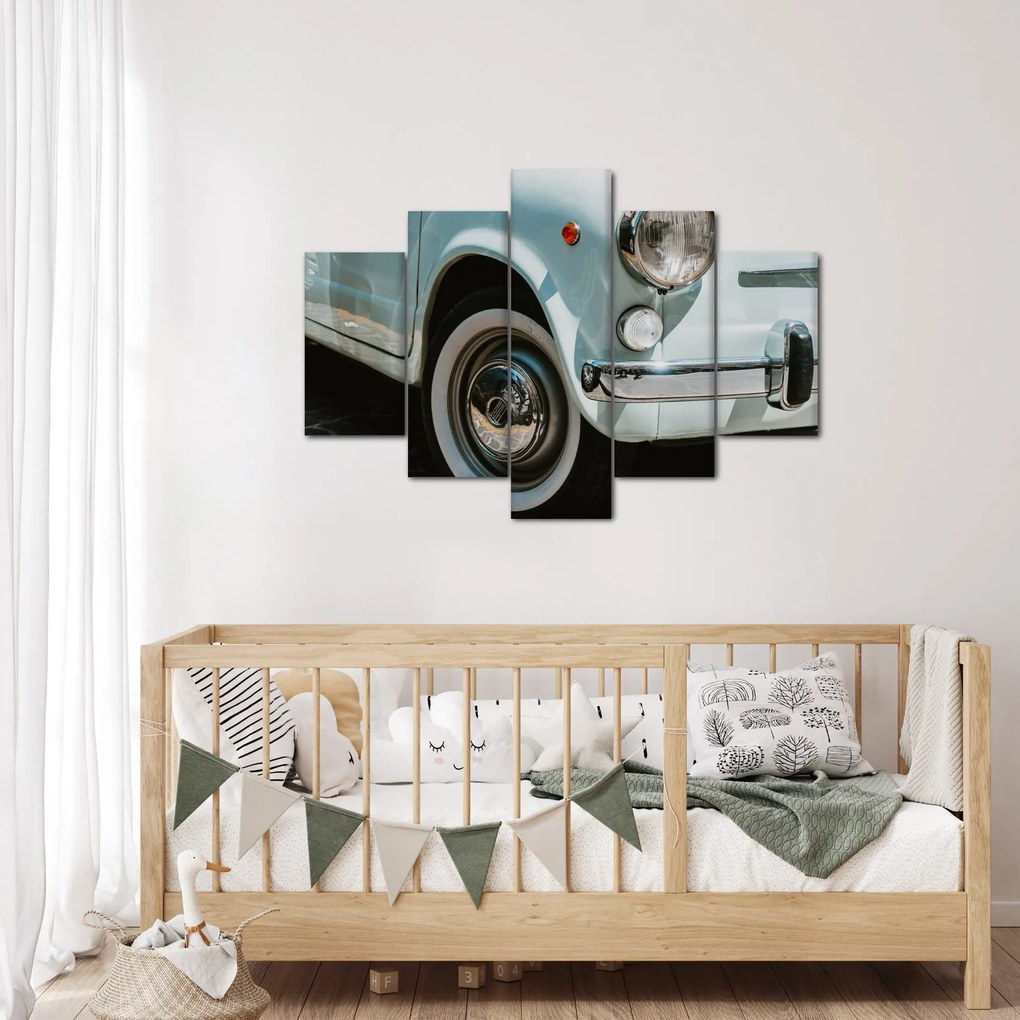 Kép - Fiat retro autó (150x105 cm)