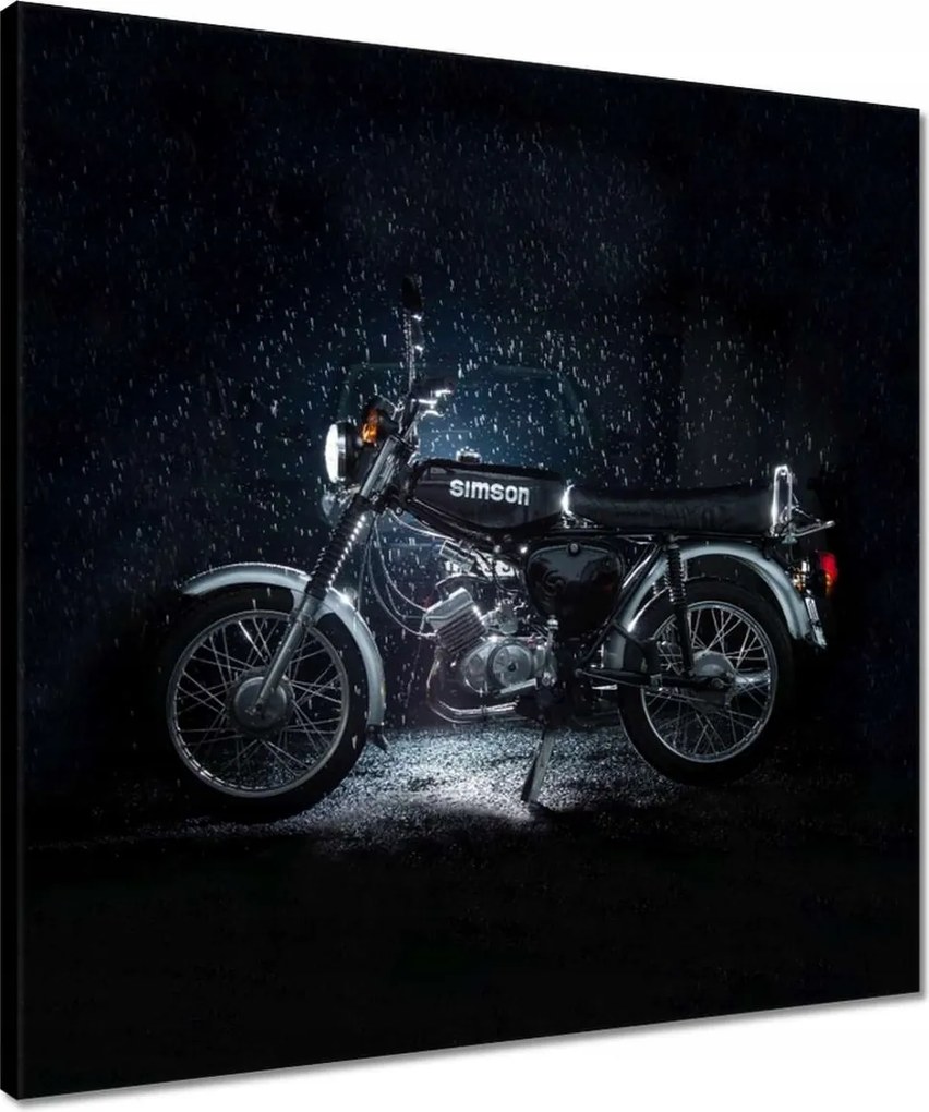 Vászonkép 50x50 Simson S51 Négysebességes Simson négyes dupla