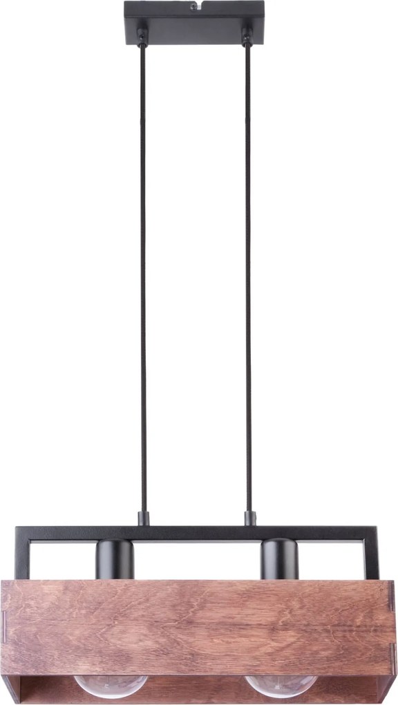 Sigma lighting modern függeszték dakota barna fekete sig31748