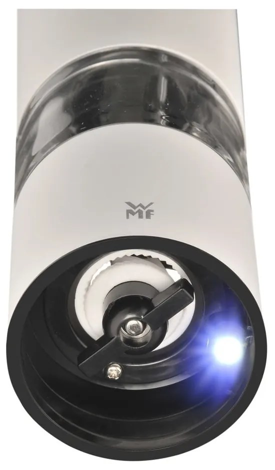 Fehér elektromos fűszerőrlő, magasság 21 cm - WMF