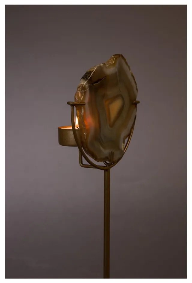 Nina achát gyertyatartó - Dutchbone