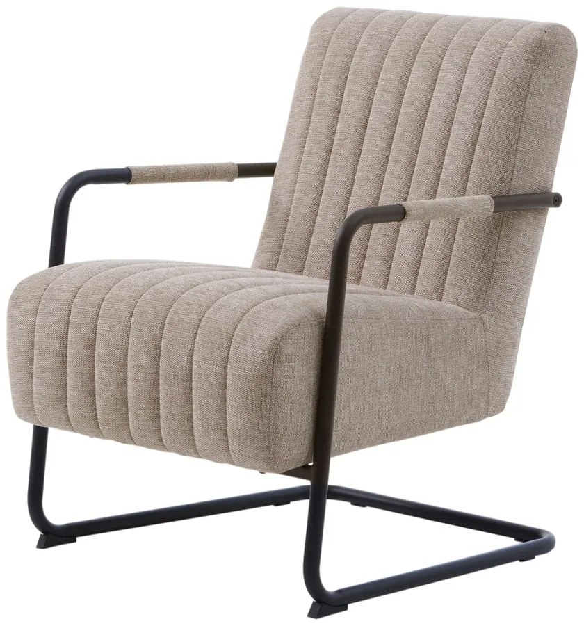 Bézs fotel Trout – Unique Furniture