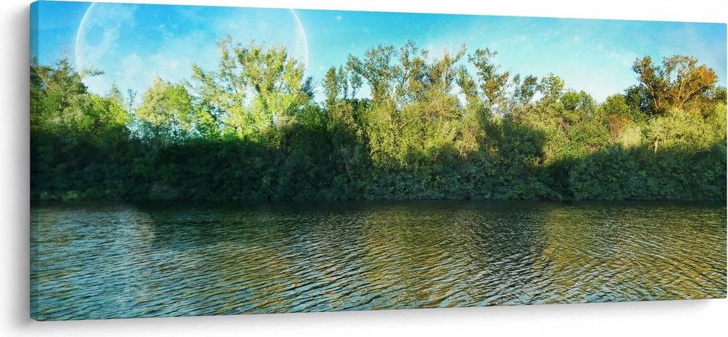 Kép - tó (120x50 cm)