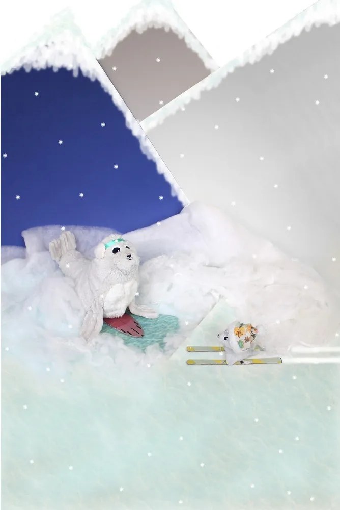 Plüssjáték szett 2 db-os Ptipotos Ploufou – Les Deglingos