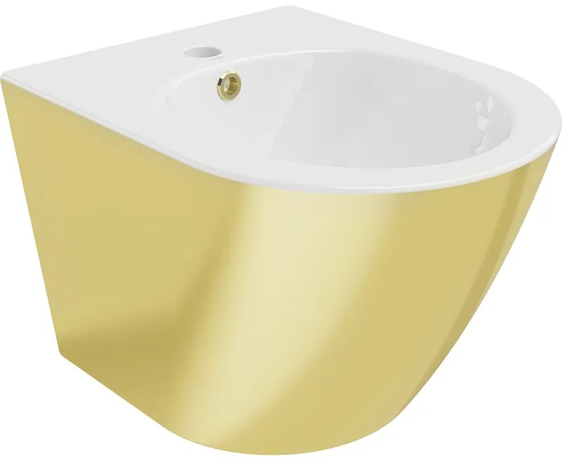 Mexen Lena függő bidé, Fehér/Arany - 35224806