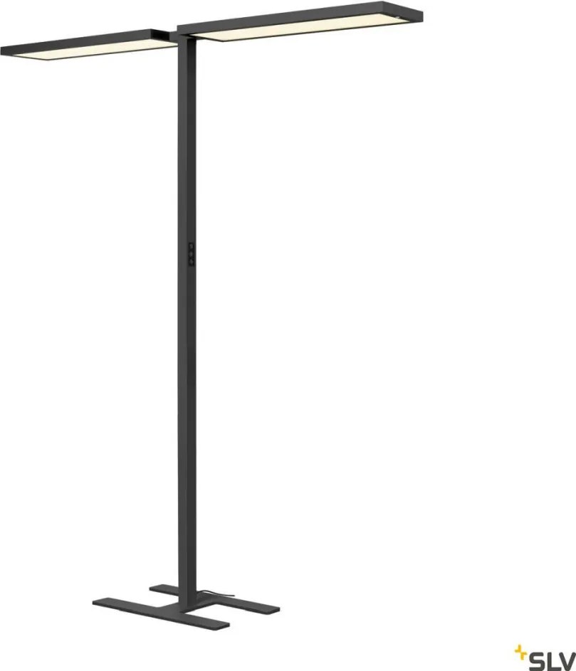 SLV WORKLIGHT PRO 1007465 Állólámpa 2x150W/LED 4000K 20000lm IP20