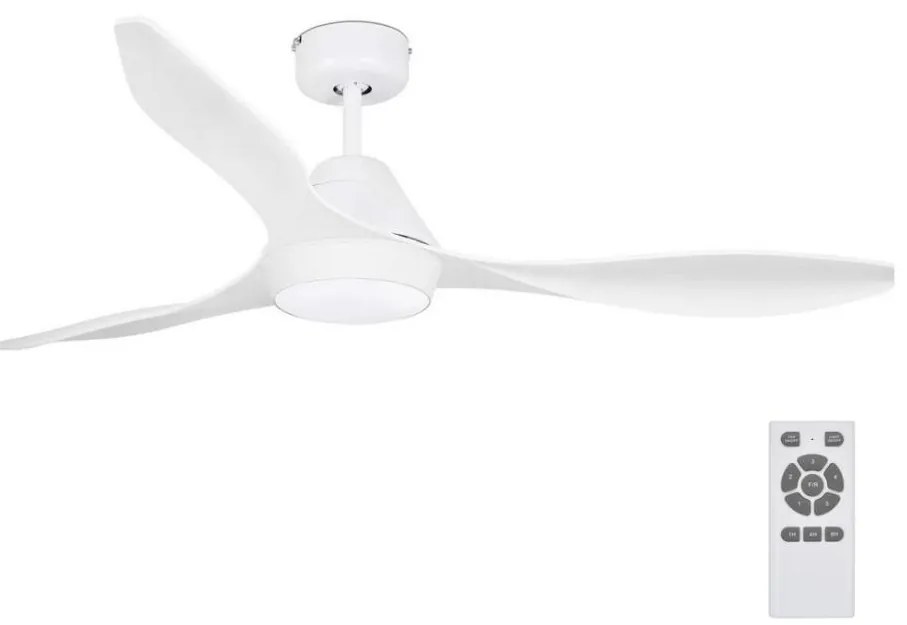 FARO 33346 - LED Mennyezeti ventilátor POLARIS LED/18W/230V fehér á 132.cm + távirányító