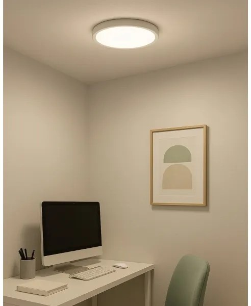 LED mennyezeti lámpa LED/24W/230V 3000/4000/6500K átm. 30 cm, fehér