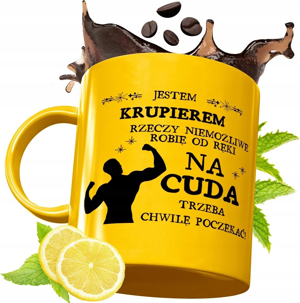 Prémium Arany Bögre Krupper Ajándék Nyomtatott Fotóval