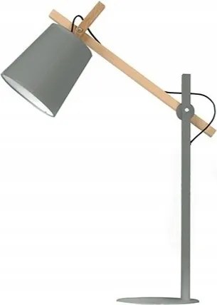Álló asztali lámpa szürke olvasáshoz, tanuláshoz gyerekeknek Sheer
