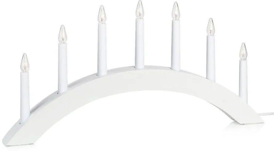 Fehér karácsonyi fénydekoráció Atle – Markslöjd