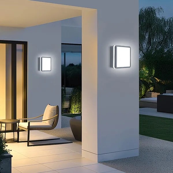 Brilagi - LED kültéri lámpatest érzékelővel BENE LED/24W/230V 26x26 cm IP54