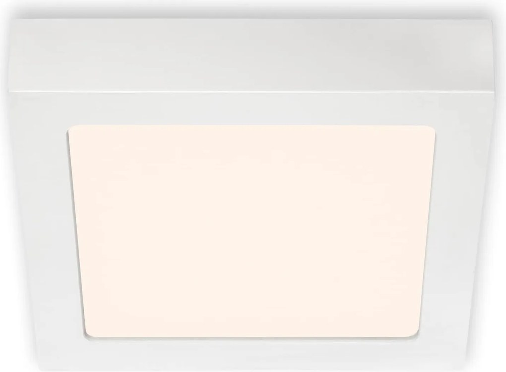 Briloner Led mennyezeti lámpa 12W, 17x17 cm, fehér, 1050 lm, IP20