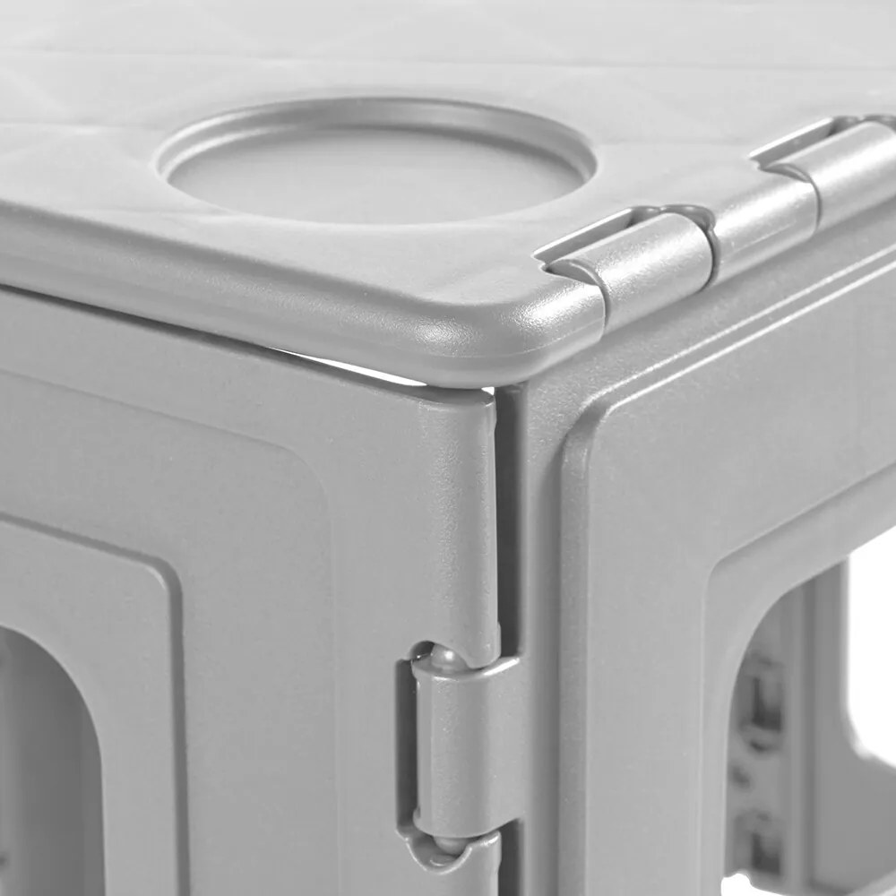 Keeeper Összecsukható kültéri asztal Timo M Nordic Grey, M