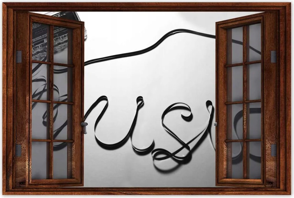 Poszterek 90x60 Zene kazetta MC kazetta