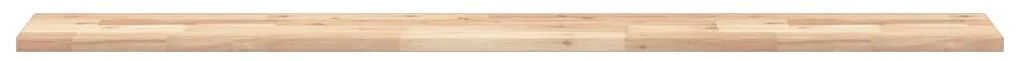 4 db kezeletlen tömör akácfa függőpolc 140 x 20 x 2 cm