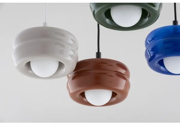 Argon 8817 - Csillár zsinóron TEVO 1xG9/4,5W/230V barna