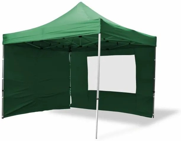 Kerti pavilon PROFI Zöld 3 x 3 m + 4 oldalfallal