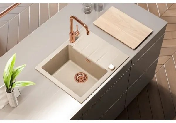 ALVEUS 1132017 - Mosogató CADIT 59x50 cm gránit/fehér