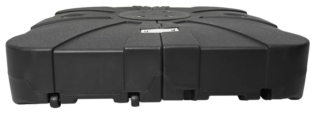 Kantilever Napernyő Talapzat Készlet 2 pcs Fekete