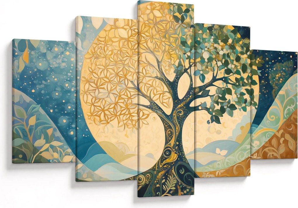 Kép – Életfa a holdban (150x105 cm)