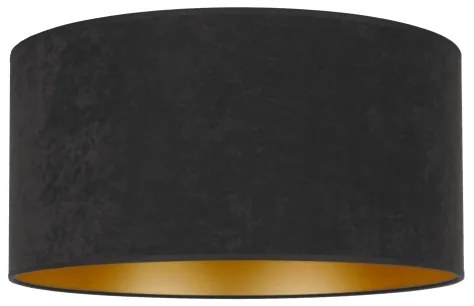 Duolla - Mennyezeti lámpa ROLLER 3xE27/15W/230V á. 60 cm fekete/arany