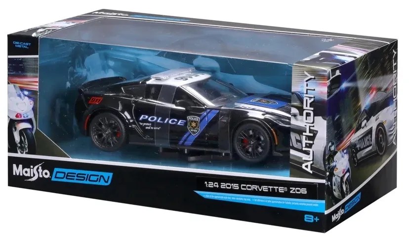 Maisto 32455-32516 - Design Authority, 2015Corvette Z06, 1:24
